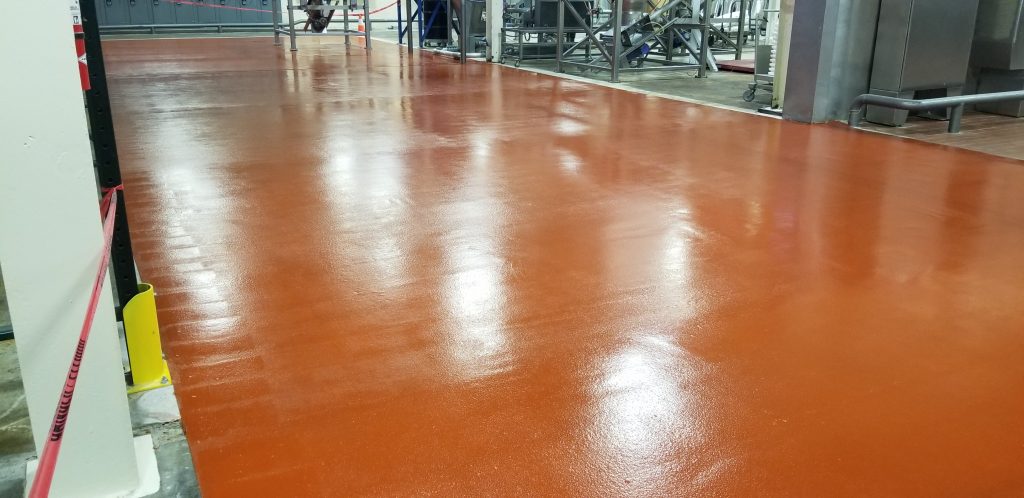 urethane cement mortar flooring